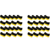 18Pack Tire Dressing Applicator Pads for Car Glass Painted Steel