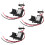3X 7.2V-24 V Lithium Battery Cordless Drill Switch with Small Light 1