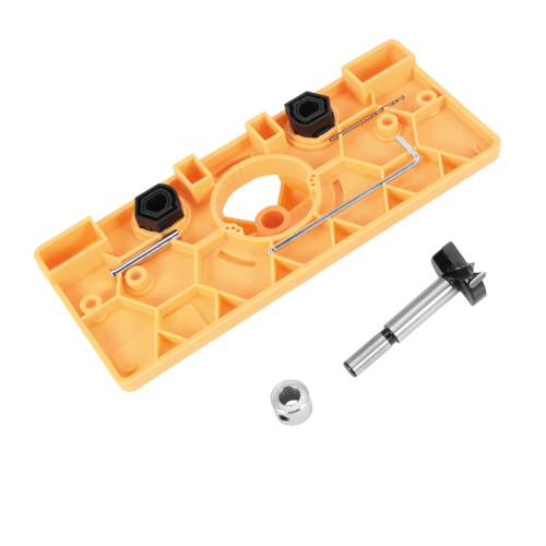 35MM Cup Style Hinge Boring Jig Drill Guide Set For 2