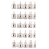 5 pcs Diamond Tile Hole Saw Drill Bit Bits Set Cutting 3