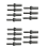 7 Set 5/8Inch Plug Wedges Shims Concrete Rock Splitter 16mm 1