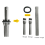 7 Set 5/8Inch Plug Wedges Shims Concrete Rock Splitter 16mm 4