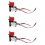 Black Adjustable CW/CCW Electric Drill Trigger Switch 7.2V-24V DC 1