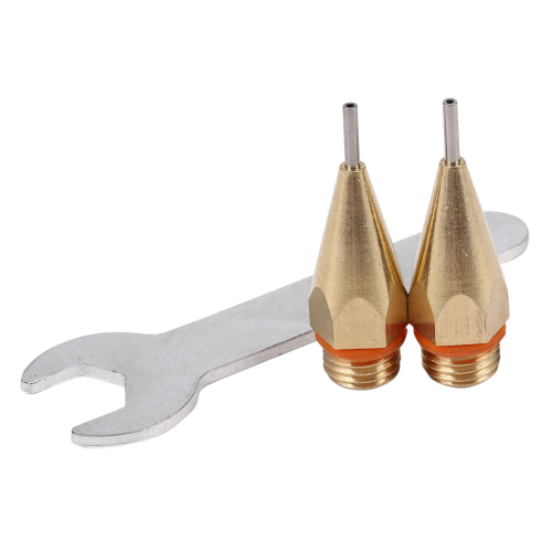 2Pcs 1.0X40Mm Copper Nozzle With Nozzle Wrench Interchangeable Nozzle 1