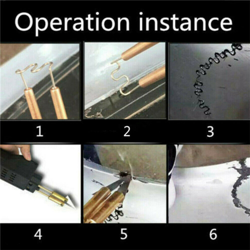 600PCS Staples for Hot Stapler Set Bumper Repair Staples Welding Clip 1
