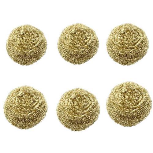 6 Packs Solder Tip Cleaning Brass Wire for Soldering Station 1