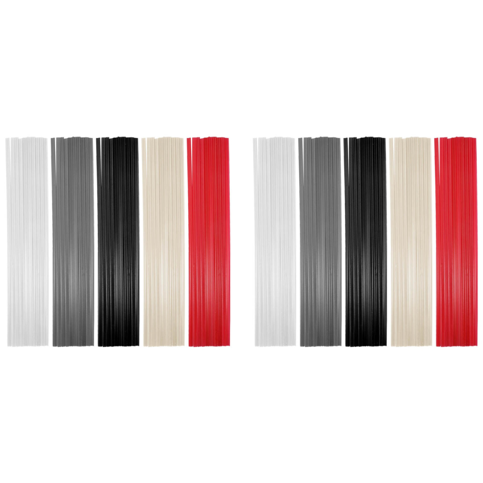 50Pcs Welding Rods - Pp/Pvc/Pe Plastic Welder Rods(Each Color 10Pcs) 4713001660604