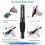 Double Ring Desoldering Suction Pump Sucker Desolder with 5 Nozzles 6