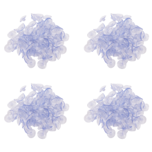 100Pcs 40Mm Clear Suction Cup Sucker Mushroom Head Suction Cup