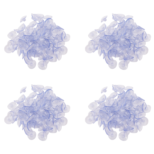 100Pcs 40Mm Clear Suction Cup Sucker Mushroom Head Suction Cup