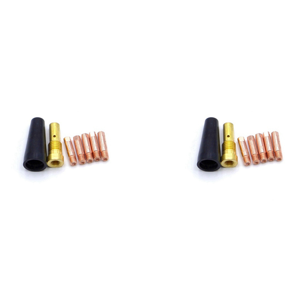 7Pcs/Set Gasless Nozzle Tips For Fc90 Flux-Cored Wire Feed 0.8Mm 4713001672072