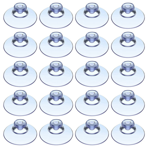 100Pcs Transparent Suction Cups, for Outdoor, Kitchen,Window 20Mm 2