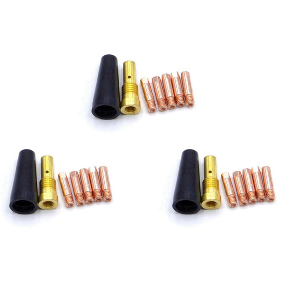 7Pcs/Set Gasless Nozzle Tips For Fc90 Flux-Cored Wire Feed 0.8Mm 4713001660734