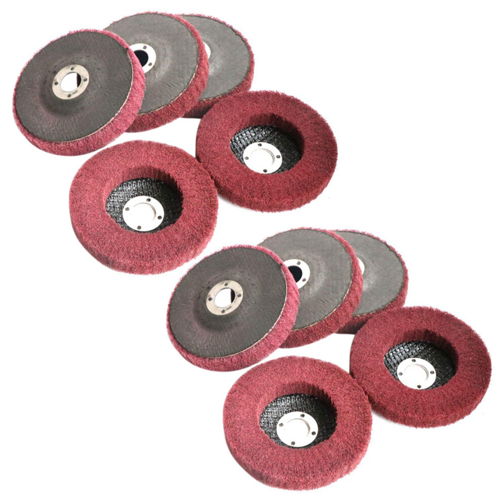 5Pcs 4 Inch Polishing Grinding Wheel,Scouring Pad For Angle Grinder 4713001673024