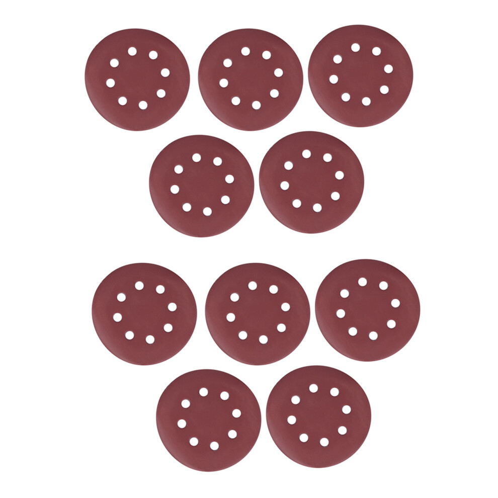 50Pcs 5 Inch 125Mm 8 Hole Sandpaper 800 1000 1200 1500 2000 Grit 4713001652241