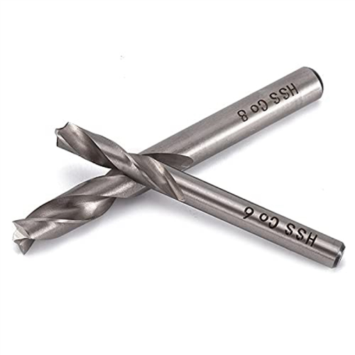 2Pcs Spot Weld Drill Bit Set HSS Co Cobalt Spot Welded Cutter,6mm 8mm 1