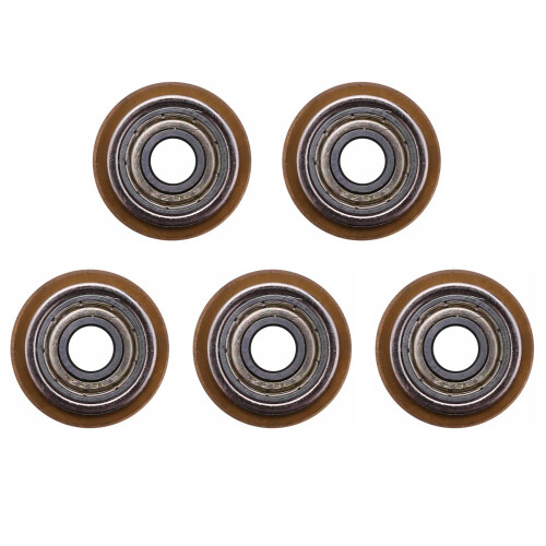 8 st universal rullfångarfot för symaskin, (3-10 mm)
