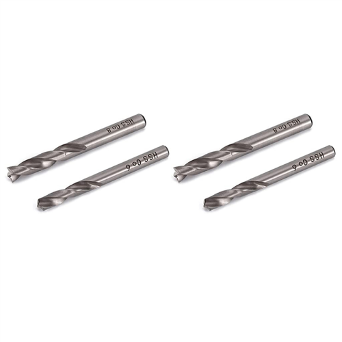 2Pcs Spot Weld Drill Bit Set HSS Co Cobalt Spot Welded Cutter,6mm 8mm