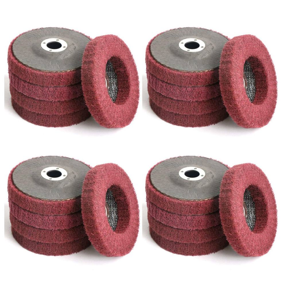 5Pcs 4 Inch Polishing Grinding Wheel,Scouring Pad For Angle Grinder 4713001661731