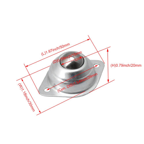 10Pcs 3CM Carbon Steel -15A Ball Transfer Unit Transmission Tool 1