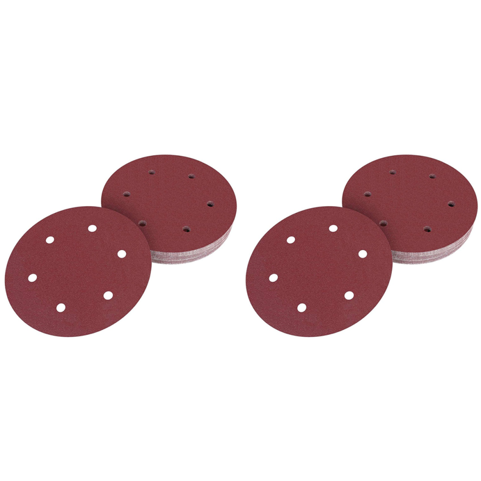 30Pcs 225Mm Sanding Discs 120 Grit Hook And Loop Sand Paper Pad 4713001672973