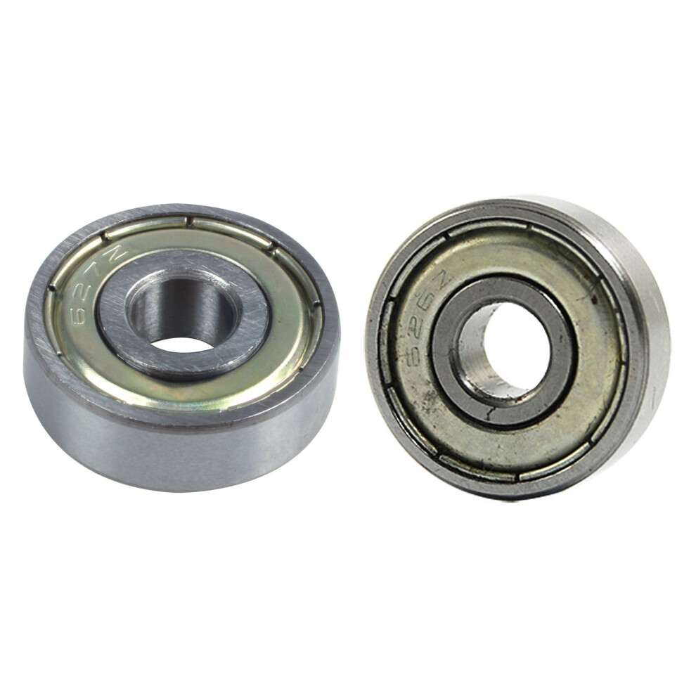 626Z Double Sealed Ball Bearings 6X19x6mm Carbon Steel Silver 4713001653767