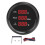 52mm 9-32VDC Indicatore di Pressione dell'Olio e Temperatura dell'Acqua (C) Rosso 3