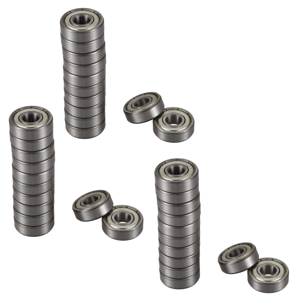 36 Pcs 608Z 22mm x 8mm x 7mm Single Row Deep Groove Ball Bearing-image-OPC-PJ95JHK-NEW