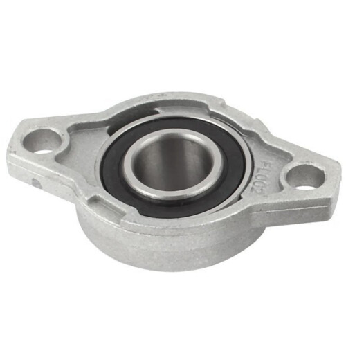 KFL002 FL002 Self Aligning Pillow Block Flange Bearing 15mm 2PCS 1