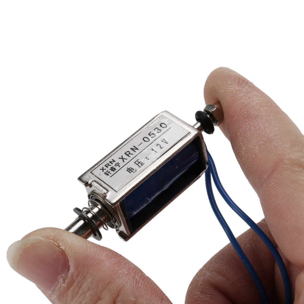 Electro-aimant solenoide electrique type pousser / tirer DC 12V-image-OPC-PJ95JPX-NEW