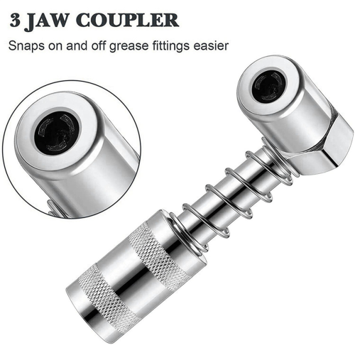 Grease Nozzle Adapter - Accessory 90 Degree Grease Coupler Adapter 1