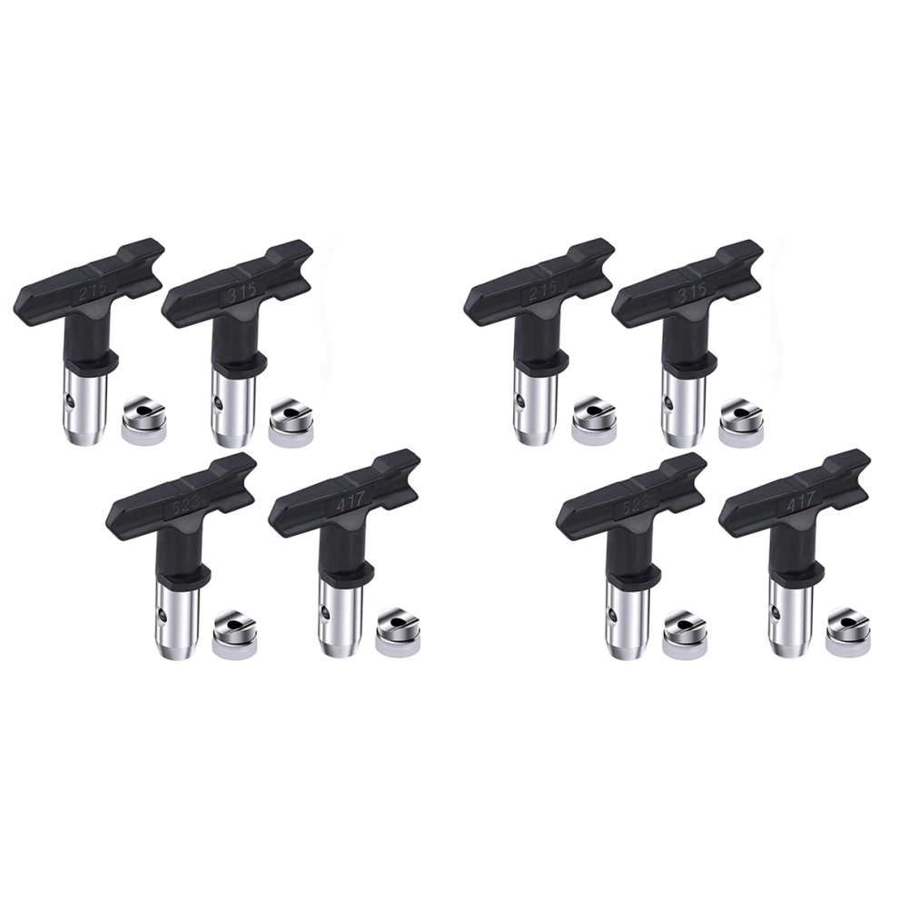4Pcs Airless Paint Sprayer Nozzle Tips, Parts(215,315,417,523) 4713001654559