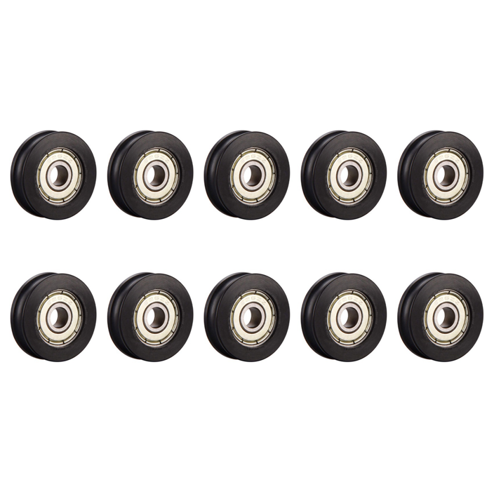 5 Pcs 626Zz U Groove Guide Pulley 6278Mm Ball Bearing For 3D Printer 4713001653422