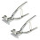 2X Chrome Canvas Stretching Pliers for stretcher bars framing tool 1