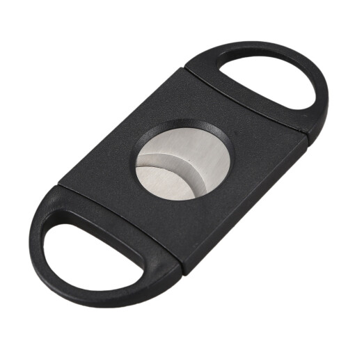Oval-Shaped Cigar Cutter, Double Cut Blade 1