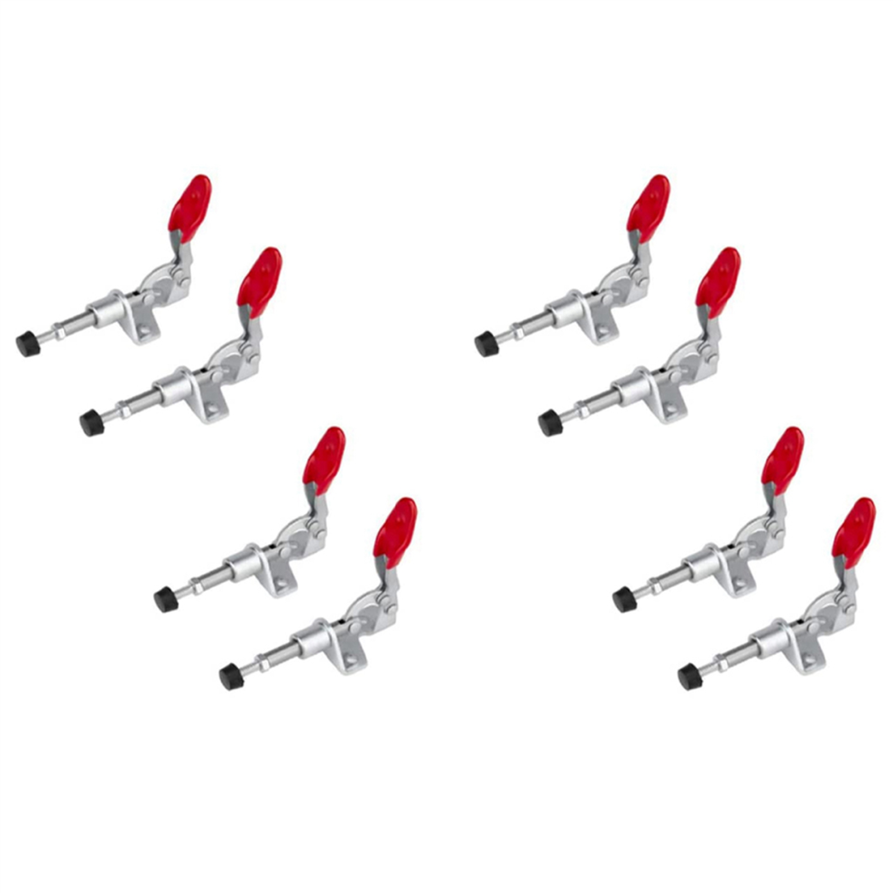 4Pcs Gh-301Am 45Kg Toggle Clamp Vertical/Horizontal Type Clamps 4713001676995
