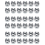 Airless Tip Seals for Airless Paint Nozzle Gasket (12 Pcs) 1