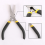 8PCs Mini Pliers Set,Diagonal Nose Wire End Cutting Cutter Plier 3