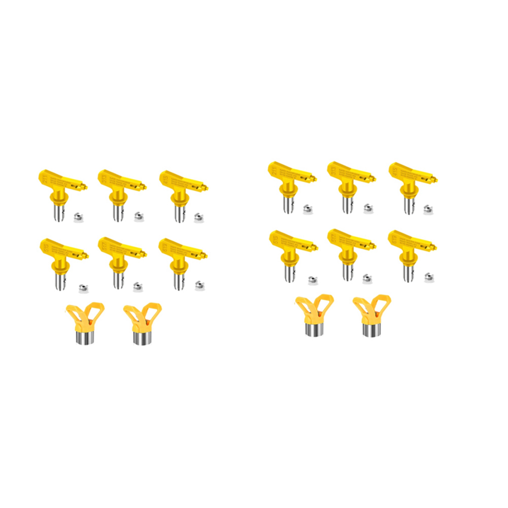 Airless Paint Nozzles Set,Reversible Tips Airless Paint Sprayer 4713001663681