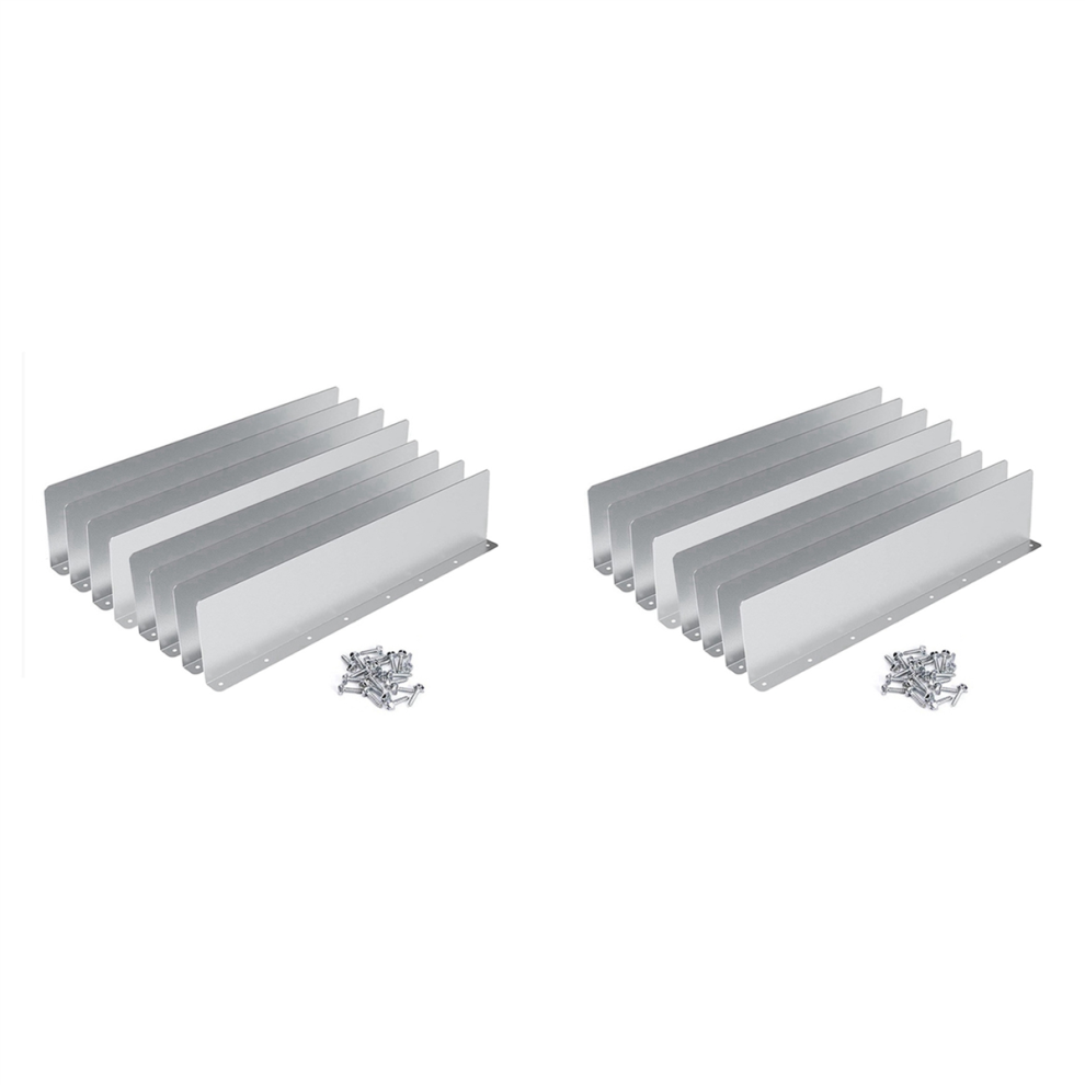 8Pcs Rain Gutter Gutter Splash Guards For House Roof Corner Diverter 4713001664862