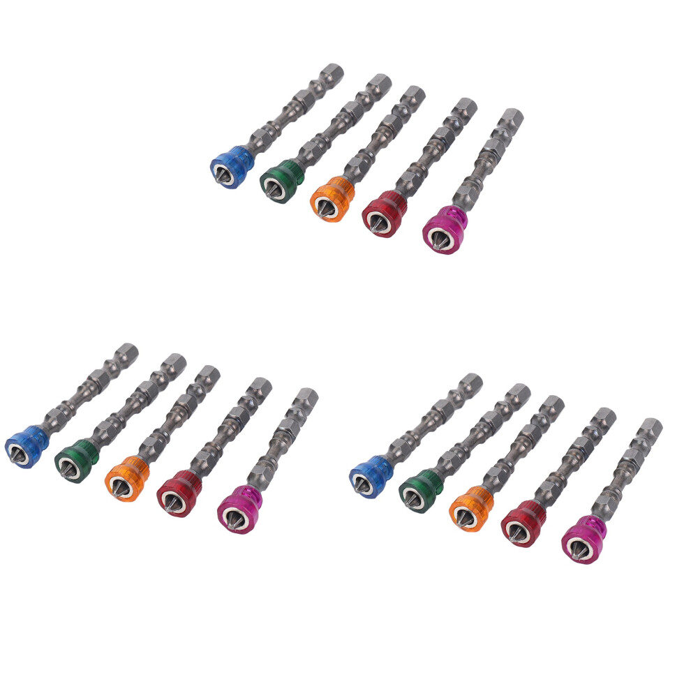 15X Hex Magnetic Screwdriver 65Mm S2 Ph2 Single Head Bit Tool 5 Color 4713001678364