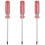 3X Plastic Handle T20 Security Torx Screwdriver Hand Tools 1