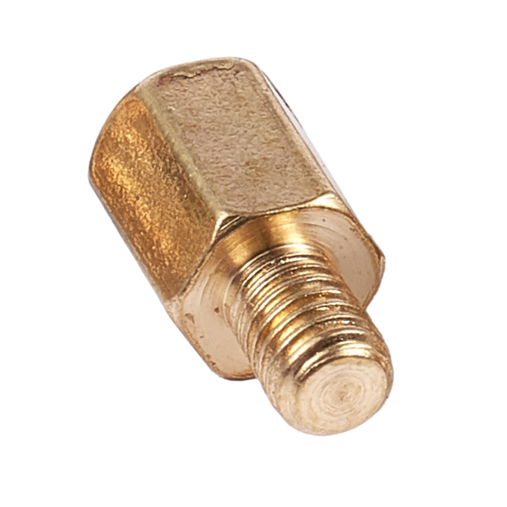 10 Pcs Pc Pcb Motherboard Brass Standoff Hexagonal Spacer M3 6+4Mm 4713001678241