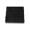 10pcs 12-Hole Screwdriver Bit Holder Black For Six Angle 6.35mm 2