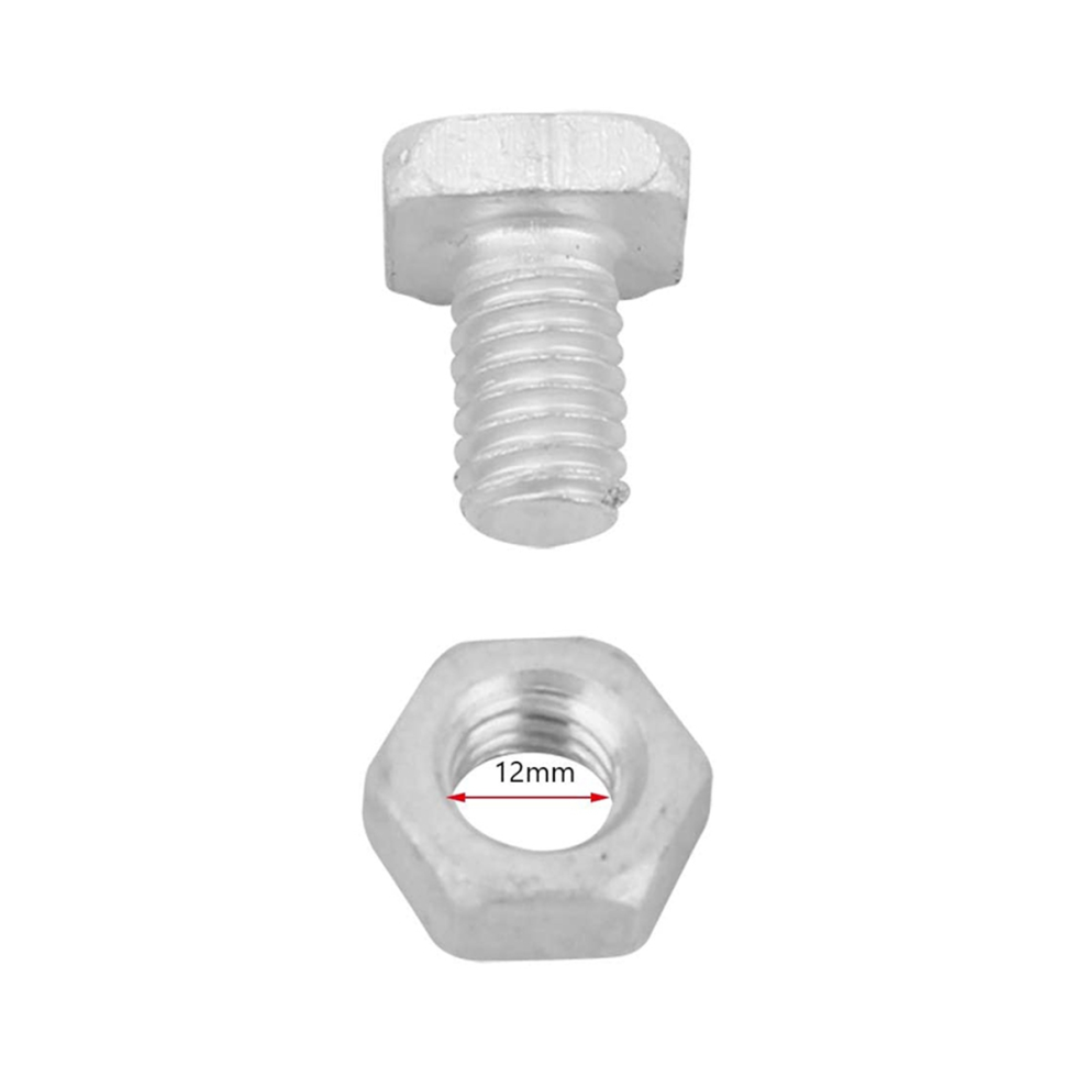 100 Pcs M6x12mm Greenhouse Nuts And Bolts Greenhouse Repair Kit 4713001665791