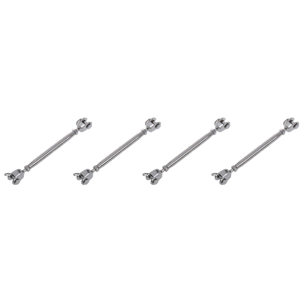 304 Stainless Steel Rigging Screw Closed Body Jaw Turnbuckle 7/32Inch 4713001657055