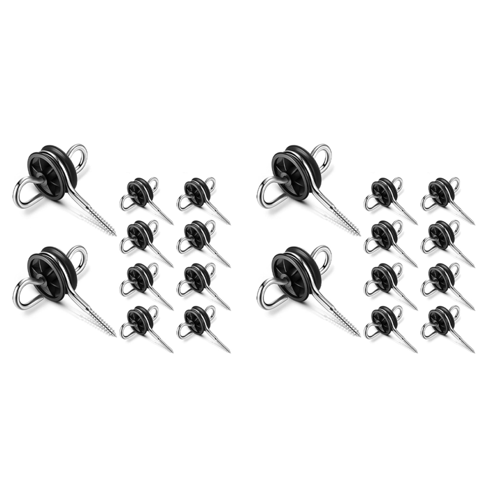 10Pcs Electric Fence Gate Handle Anchor Electric Fence Insulators 4713001656751