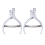 Garment seam Pattern Tailors Steel Pattern Hole Notches Punch Tools 1