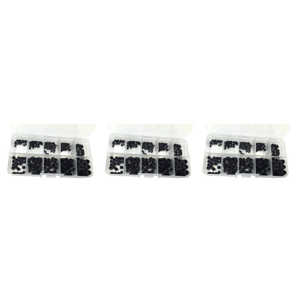 200X Hex Head Socket Hex Grub Screw Set Assortment Kit 4713001666057