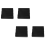 10pcs 12-Hole Screwdriver Bit Holder Black for Six Angle 6.35mm 1